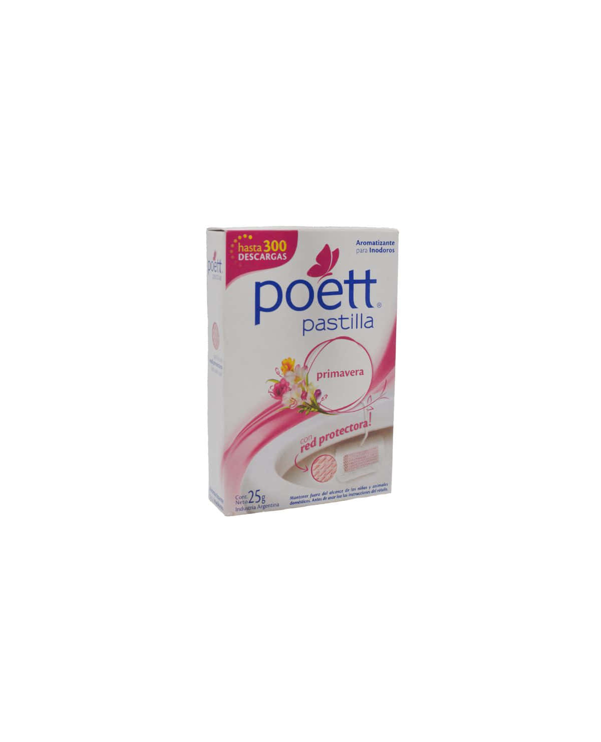 Pastilla para Inodoro Poett Primavera 25 Gr